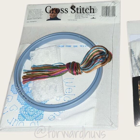 Counted Cross Stitch Projects “Afternoon Nap” &”Welcome to Our Hearts” - Picture 6 of 8